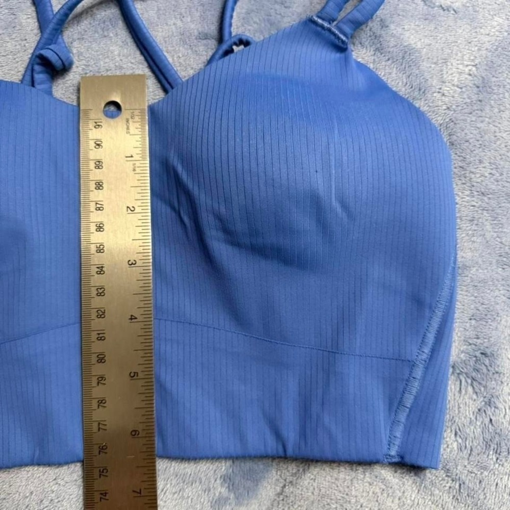 Move theology Blue‎ sports bra women Size: S - Picture 3 of 5